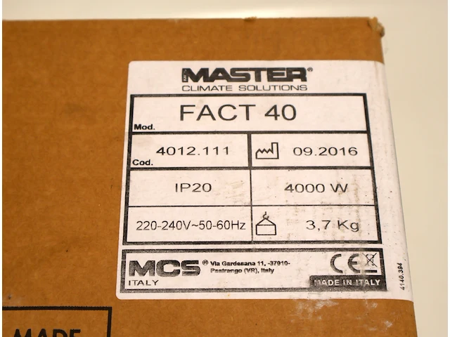 Mcs electrische verwarming - afbeelding 7 van  7