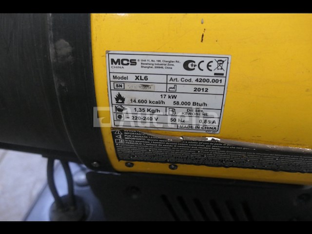 Mcs xl6 heteluchtkanon - afbeelding 7 van  7