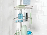 Mdesign - doucherek - hoekrek - voor flessen shampoo en douchegel - afbeelding 3 van  4