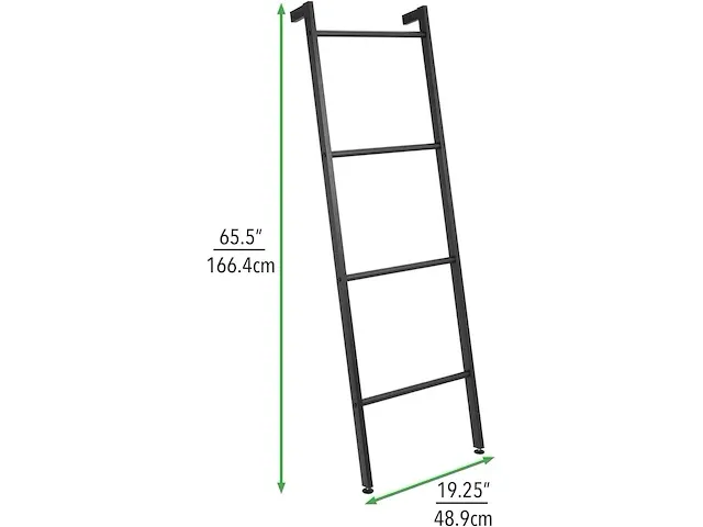 Mdesign handdoekrek zwart - afbeelding 2 van  3