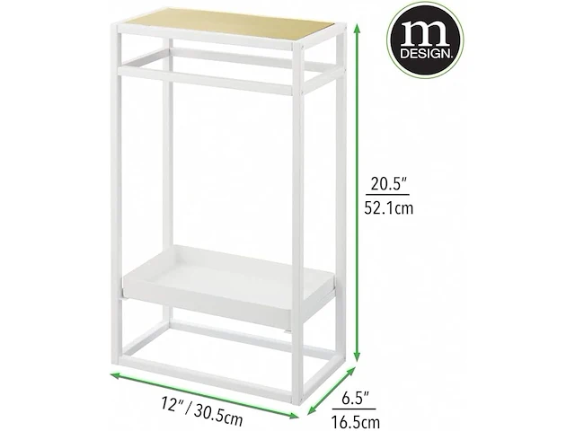 Mdesign vrijstaande toiletrolhouder - afbeelding 2 van  3