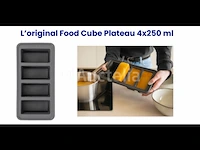 Meal prep container - 4 x 250ml - the original grijs - afbeelding 1 van  1