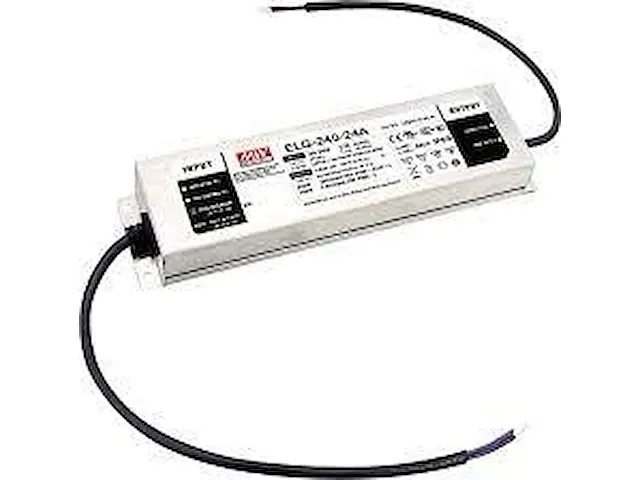 Mean well elg-240-24ab-3y led-driver constante spanning 240 w 5 - 10 a 22.4 - 25.6 v/dc 3-in-1 dimmer - afbeelding 1 van  1