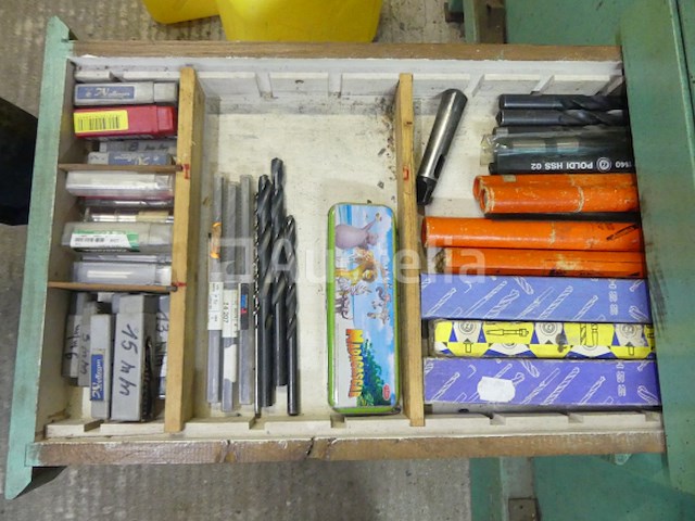 Mecatec ctv-800 freesmachine met kast en toebehoren - afbeelding 16 van  17