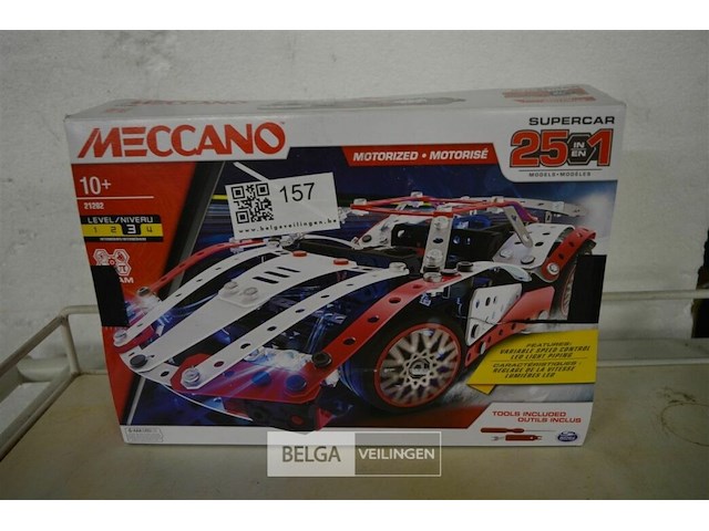 Meccano auto bouwdoos - afbeelding 1 van  2