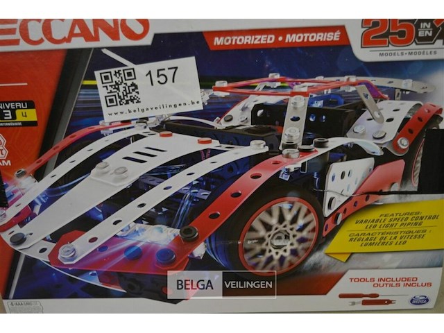 Meccano auto bouwdoos - afbeelding 2 van  2