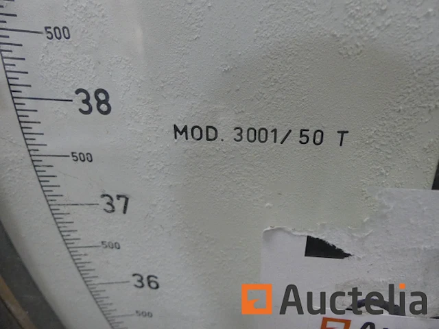 Mechanische weegschaal 50 kg berkel 3001/50t - afbeelding 3 van  5