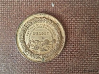 Medaille / herdenkingsmunt leopold ii - afbeelding 2 van  3