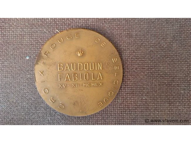 Medaille / herdenkingsmunt - afbeelding 2 van  2