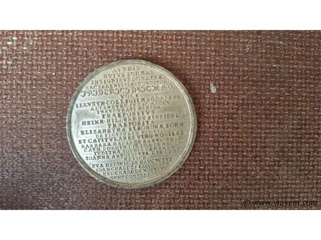 Medaille / herdenkingsmunt - afbeelding 2 van  2