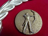 Medaille met palm in doos - afbeelding 2 van  2