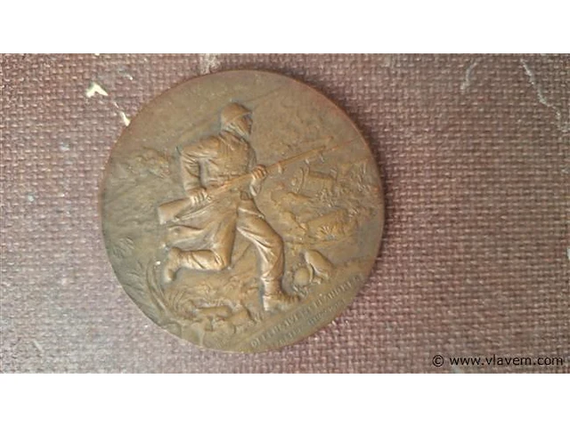 Medaille/herdenkingsmunt ww 1 - afbeelding 1 van  3
