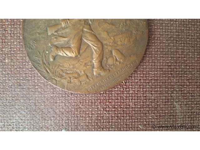 Medaille/herdenkingsmunt ww 1 - afbeelding 2 van  3
