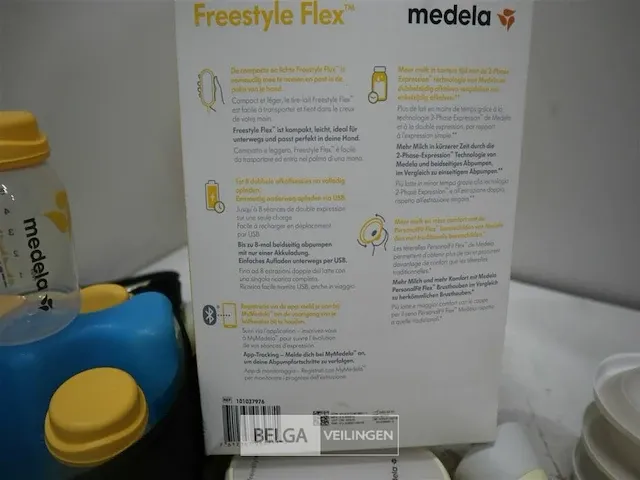 Medela freestyle flex dubbelzijdige elektrische borstkolf met touchscreen - afbeelding 6 van  7