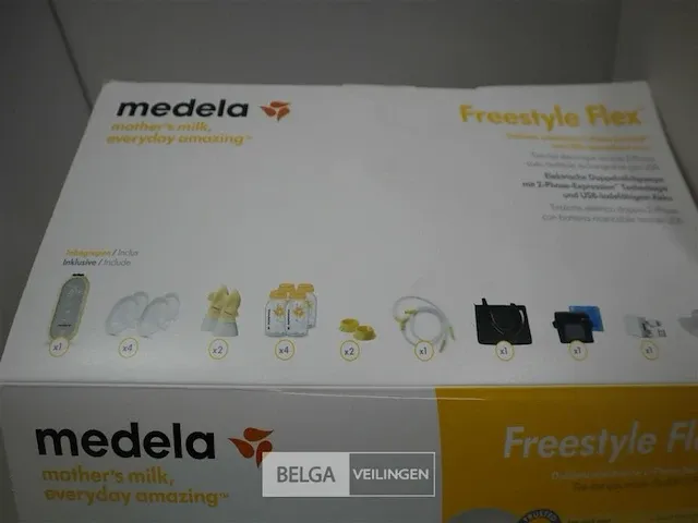 Medela freestyle flex dubbelzijdige elektrische borstkolf met touchscreen - afbeelding 7 van  7