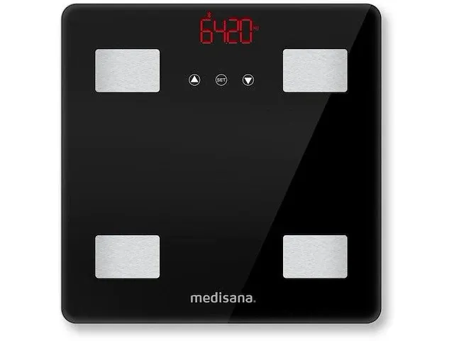 Medisana bs 416 connect lichaamsanalyse weegschaal - afbeelding 1 van  2