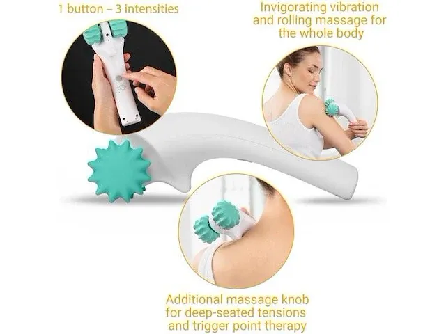 Medisana hm 630 handmassage roller - afbeelding 1 van  3