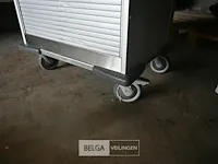 Medische kar met roldeur - afbeelding 4 van  7