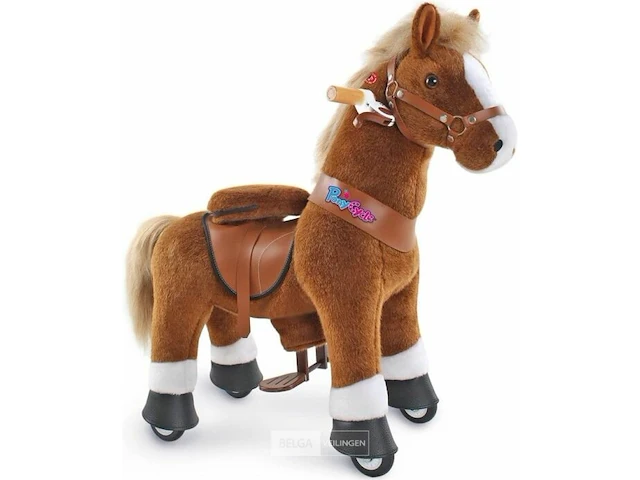 Medium horse brown with white hoof - afbeelding 1 van  5