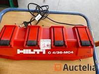 Meerdere batterij oplader hilti c4/36-mc4 - afbeelding 2 van  4