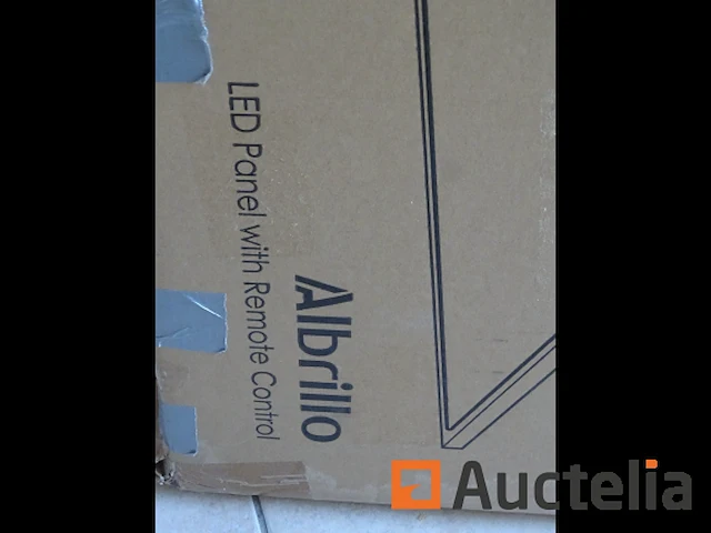 Meerkleurig led paneel met afstandsbediening abrillo pl3035 - afbeelding 2 van  2