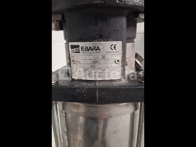 Meertrapspomp ebara - afbeelding 5 van  5