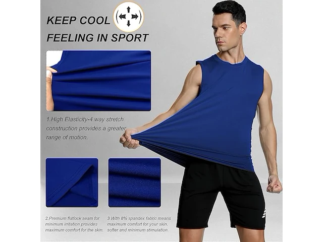 Meethoo t1 t-shirt (xl, 3 stuks) - afbeelding 3 van  5
