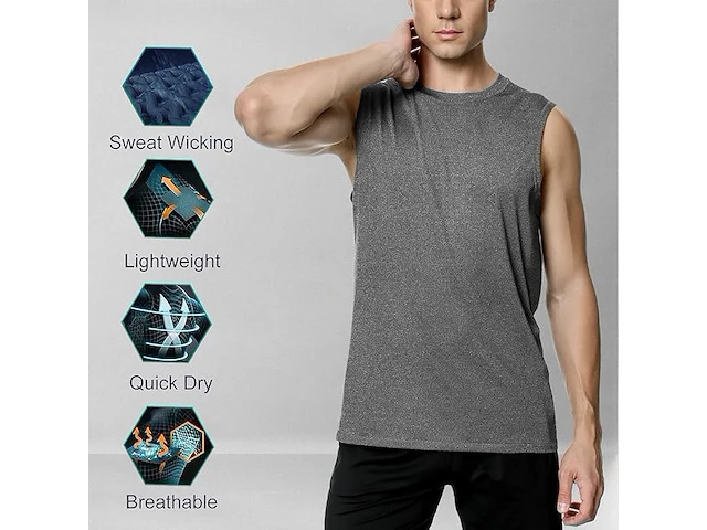 Meethoo t1 t-shirt (xl, 3 stuks) - afbeelding 4 van  5