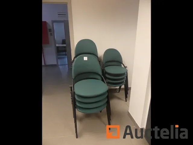 Meeting tafel met 15 stoelen - afbeelding 6 van  7