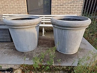 Mega bloempot (2x) - afbeelding 1 van  10