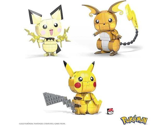 Mega construx pikachu evolution set - afbeelding 3 van  4