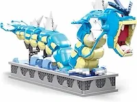 Mega construx pokemon collectors - gyarados - constructiespeelgoed - vanaf 10 jaar - hgc24 - afbeelding 2 van  6