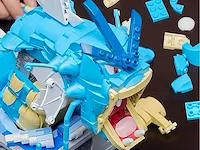 Mega construx pokemon collectors - gyarados - constructiespeelgoed - vanaf 10 jaar - hgc24 - afbeelding 3 van  6