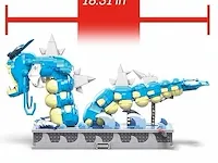 Mega construx pokemon collectors - gyarados - constructiespeelgoed - vanaf 10 jaar - hgc24 - afbeelding 6 van  6