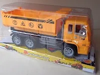 Mega creative - automatische kipper vrachtwagen terugtrek functie 32 x 24 x 12 cm - afbeelding 1 van  5