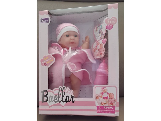 Mega creative baellar bewegende baby pop - 23 cm - afbeelding 1 van  5