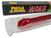 Mega gummies snoep worm - +/- 70 cm - 1 kg - xxl snoep - snoepgoed - afbeelding 2 van  2
