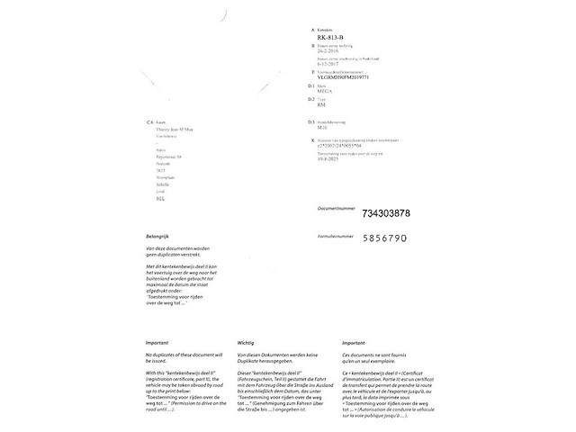 Mega m10 rm , 2016 - afbeelding 7 van  17