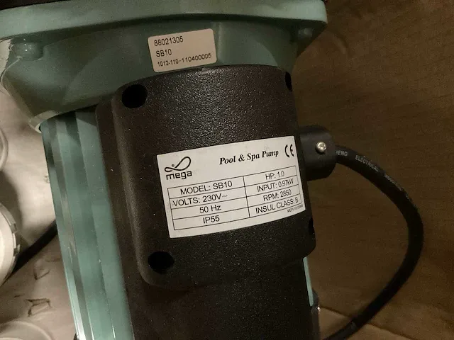 Mega sb10 zwembad & spa centrifugaalpomp - afbeelding 3 van  5
