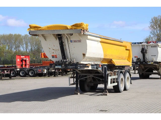 Meiller tr-2 (mhps 41/2) tipper saf-discbrakes steel/steel - afbeelding 1 van  1