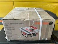 Meister ef600m - tegelzaagmachine - afbeelding 1 van  4