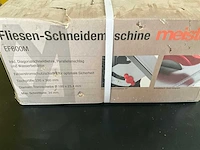Meister ef600m - tegelzaagmachine - afbeelding 4 van  4