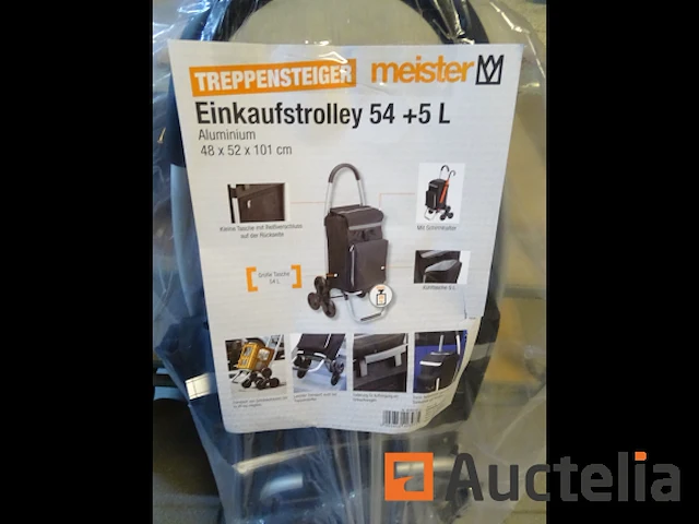 Meister-trolley met wielen voor trappen - afbeelding 4 van  4