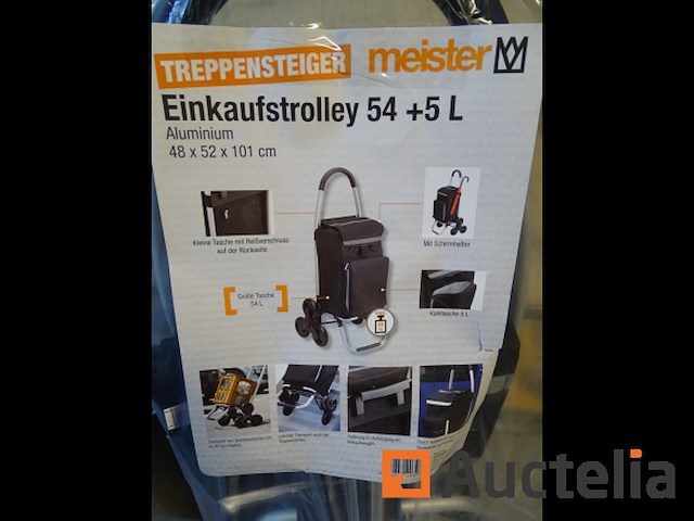 Meister-trolley met wielen voor trappen - afbeelding 1 van  4