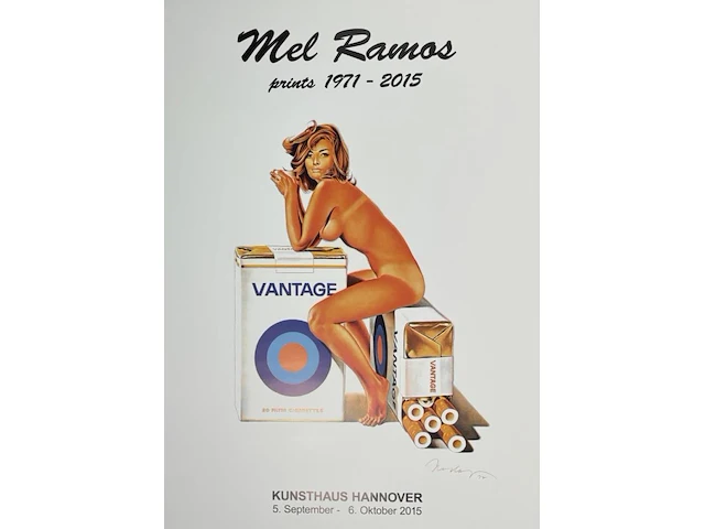 Mel ramos - affiche - afbeelding 1 van  1