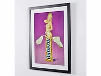 Mel ramos (after) - "butterfinger" - 70x50 cm - gelimiteerde oplage 20 stuks - certificaat - afbeelding 4 van  5