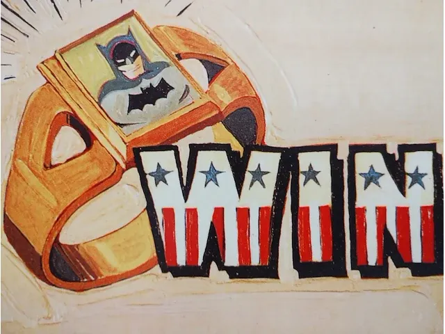 Mel ramos win batman - afbeelding 1 van  1