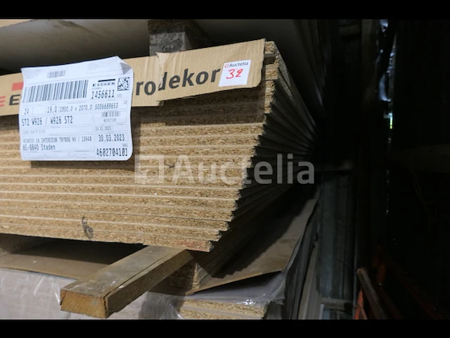 Melamine paneel op spaanplaat - afbeelding 1 van  3