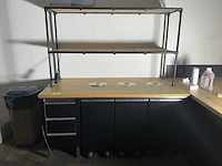 Melaminehouten wandmeubel - afbeelding 1 van  4