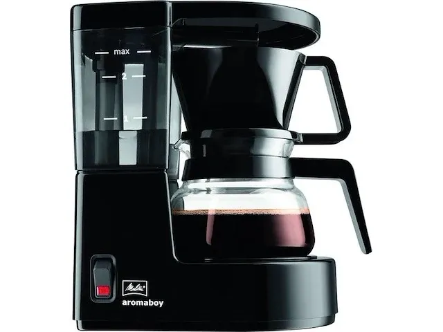 Melitta aromaboy ii 2-kops koffiezetapparaat 500w zwart - afbeelding 1 van  2